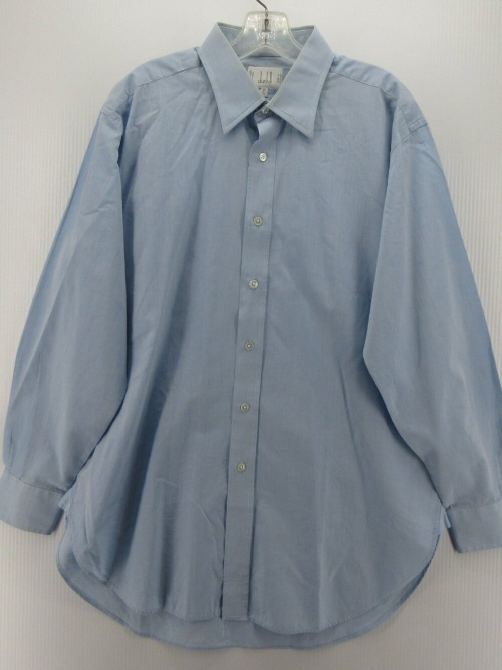 Dunhill Shirt 16 Short Button Up Dress Shirt Quiet Luxury Woven England